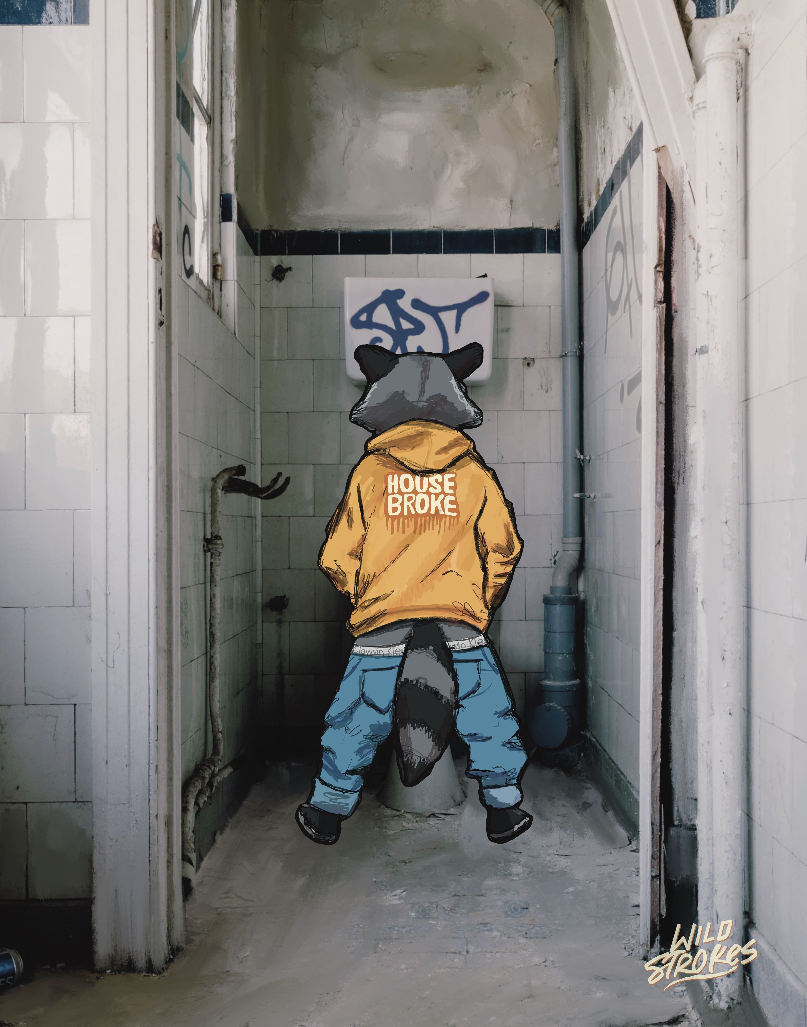 Toilet Whiz illustration